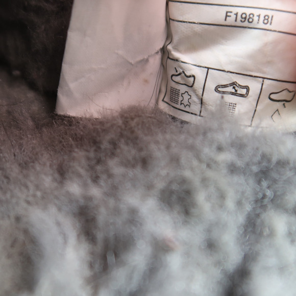 Ugg Shoes Mens 10 Ascot Slipper Wool Leather Loafer Rubber Sole Slip On Casual - Picture 12 of 12